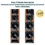 [[ POLYTRON PAS 8E20 speaker aktif bluetooth karaoke super bass
