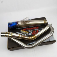 ☋Creed Exhaust Conical open specs pipe for TMX 125/155/EURO/DESERT BIG ELBOW, daeng pipe, aun kou Db