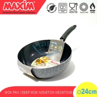 MAXIM 24CM WOK/ WOK TEFLON FRYING PAN NEOSTON SERIES