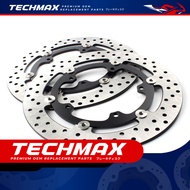 Techmax Brake Disc for Yamaha FZ6N FZ6R FZ6 Fazer Front Brake Disc Front Brake Disc
