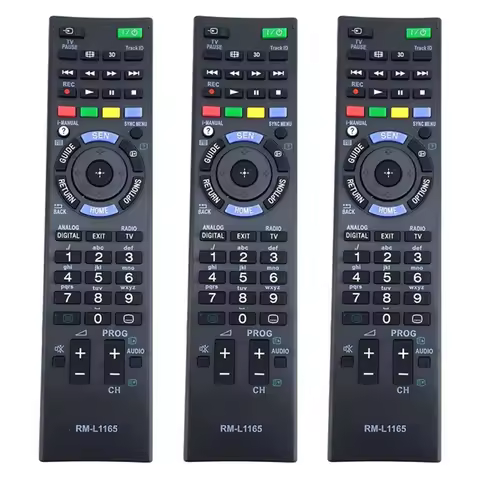 2025 New-3X Replacement Remote Control RM-L1165 SMART TV For Universal SONY TV