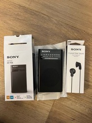 DSE 收音機 SONY ICF-P26 收音機連耳機