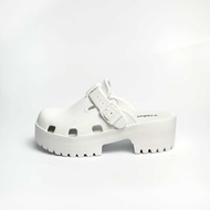 E LABEL | Serra Sandal | Sandal Jepit Hak Tinggi Sandal Karet Wanita Wedges