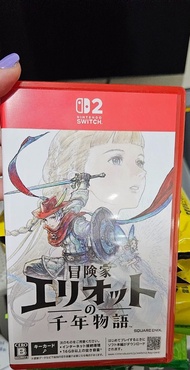 Switch 2 日版 無中字  冒險家艾略特的千年物語 The Adventures of Elliot: The Millennium Tales 冒險家艾略特的千年奇譚 實體鑰匙卡