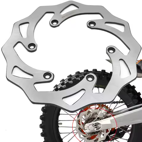 220mm Rear Brake Disc Rotor For Husaberg Husqvarna FE TE FC TC TX FX FS 125 150 200 250 300 350 390 