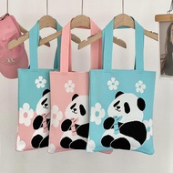 Chengdu Panda Knitted Diagonal Knitted Bag Shoulder Bag Panda Grandpa Large Capacity All-Match Handb