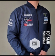 Baju Jaket Bomber YAMAHA HONDA Motor Seragam Parasut Komunitas Jacket Touring Bordir