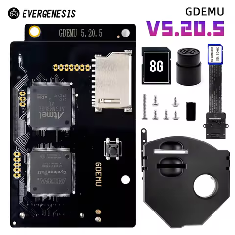 EVERGENESIS GDEMU 5 20 5 DC Optical Drive Emulation Board Remote Card Mount Kit for SEGA Dreamcast G