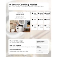 KitchenArt SOREL Smart Mini Digital Rice Cooker (KCM-777RC) — 1.5L, Up to 3 Servings