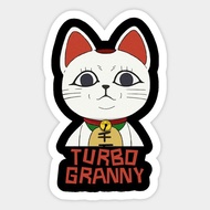 Turbo Granny Dandadan Stickers
