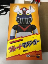Bearbrick be@rbrick 400% great mazinger Z 鐵甲萬能俠2號 全新