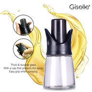 Giselle Glass Oil Sprayer with Cover Oil Bottle Dispenser for Air Fryer Accessories Empty Glass Bottle (KTN0160)