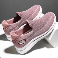 Orthopedic Shoes for Women - Comfortable Slip-On Walking Shoes with Non-Slip Cushioned Soles and Arc