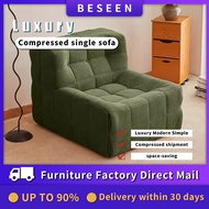 BESEEN Compressed single sofa Modern minimalist style sofa