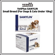 [VetPlus] SAMYLIN Small Breed for Dogs &amp; Cats (30 Tablets/Sachets) / Nutritional Supplement for Healthy Liver Function