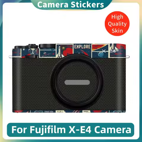 For Fujifilm X-E4 Decal Skin Vinyl Wrap Film Camera Body Protective Sticker Protector Coat For FUJI 