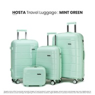 FINSSO Hosta High-Quality Polypropylene Plastic (PP) PP material suitcase pattern wave design travel
