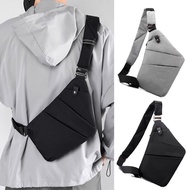 Slim Sling Bag Anti Theft Travel Bag Large Capacity Crossbody Sling Bag for Men Women Adjustable Zipper Closure Lightweight Ideal for Travelers