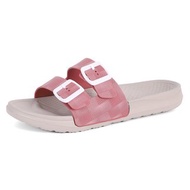 【ATTA】雙帶足弓均壓拖鞋-桃紅