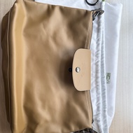 全新未使用 longchamp hobo 煙草色