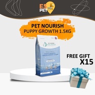 [Free Gift x15] PET UNIVERSE NOURISH Vitality Dog Food 1.5kg Puppy Growth Lamb 幼犬成长狗糧 E5pet