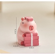 Mô Hình Capybara Chuột Lang Nước Màu Hồng Blindbox Bộ 8 144 Trang Trí Quà Tặng Decord Nhà Cửa Art Ho
