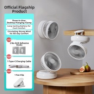 「China Plug」edon | Portable Charging Desk Fan