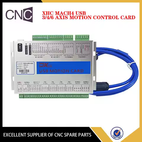 XHC mach4 motion control card cnc controller USB 3/4/6 axis motion control card MK4 engraving machin