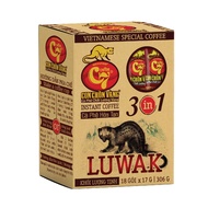 LUWAK Golden Weasel 3in1 instant coffee C7- 18 x 17gr