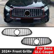 GT Style Front Bumper Grille Grill Tuning Accessories Grid For Mercedes Benz GLC Coupe C254 2024+ li