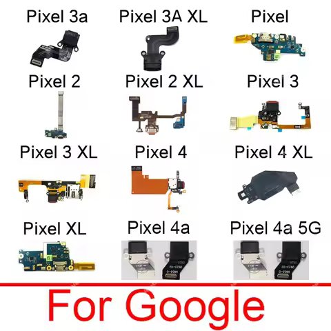 USB Charging Port Board For Google Pixel 2 2XL 3 3XL 3A XL 4 4XL 4A 5G Dock Charger Plug Connector B