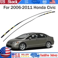 1 Pair Quality Roof Molding Trim Set Right+Left Drip Side 73168-SNA-013 73158-SNA-013 For Honda Civi