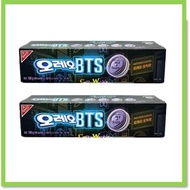 韓國OREO X BTS 糖餅口味夾心餅 100g X2盒 (平行進口)(8801037099652)EXP:2027-02