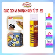 Dung dịch vệ sinh làm sạch bo mạch điện tử Tẩy băng keo nhựa đường dầu mỡ chuyên dụng 3T-530