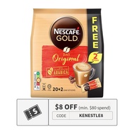 Nescafe Gold 3 In 1 Original Free 2 Sticks