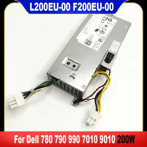 200W Original For Dell 780 790 990 7010 9010 Power Supply L200EU-00 F200EU-00 L180EU-00 L200EU-01 1V