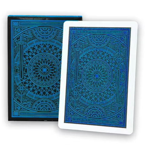 Blue Phantom Playing Cards High-end Frosted Plastic PVC Waterproof Deck of Cards Environmentally Pok