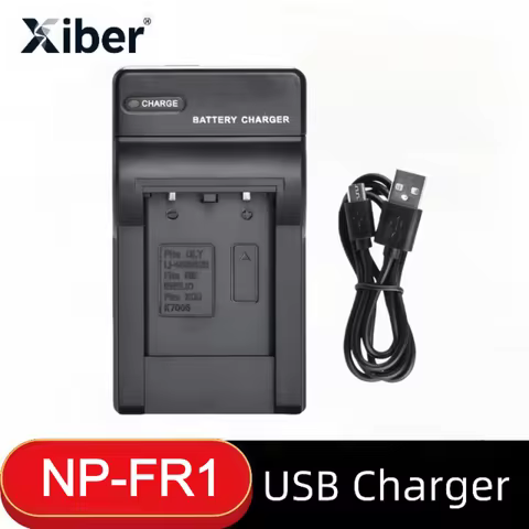 Xiber NP-FR1 NPFR1 Replacement Camera Battery Charger for Sony DSC P100 P200 P150 T30 G1 V3 T50 F88 