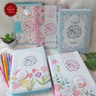 Al-Quran Kaleb Zipper Aesthetic Pastel A5 & A6 Free Custom Name Translation Color Block