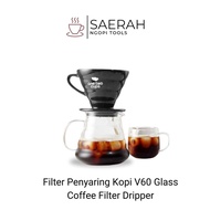 V60 Glass Coffee Filter Dripper Coffee Filter