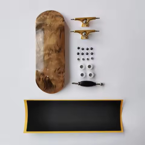 New Shape Truck Fingerboard 34mm Complete Finger Skate Board Set Professional Mini Skateboard Toys f