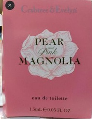 Crabtree & Evelyn Pear & Pink Magnolia 香水 1.5 ml