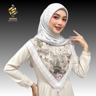 KATUN GNW SCARF Premium Laser Cut Voile Cotton Square Hijab