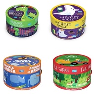 Animals of Africa/The Farm/Dragons in the Forest/The Ghost House (Round Box) Sassi