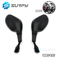 Side Mirror for Click 150i / Click 125 / VARIO150 / Honda Clear Mirror Short Stem Racing Hero brand 