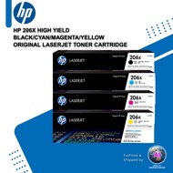 HP 206X High Yield Black/Cyan/Magenta/Yellow Original LaserJet Toner Cartridge