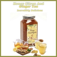♆ ☃ ◰ Honey Citron Tea, Honey Citron & Ginger Tea serve with Hot and Cold Water 1kg