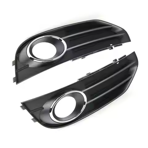 8K0807681J01C 8K0807682H01C Left Right Fog Light Cover Grille Trim For A4 B8 2009-2015 Front Bumper 
