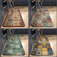 Long Anti-Slip Kitchen Mat Kitchen Mat Without Washing/ Oil-Resistant Kitchen Mat Waterproof and Oil