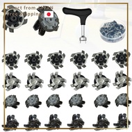 Golf Spike Shoes Replacement Studs 24pcs Anti-Slip Durable Easy Removal